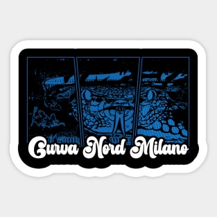 Cuvra nord Milano Sticker